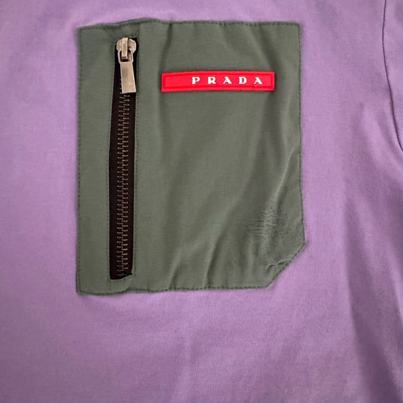 Purple Prada T Shirt - Picture 3 of 3